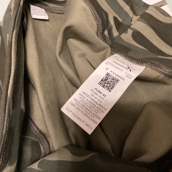 PUMA camouflage leggings, excellent condition - Picture 9 of 9